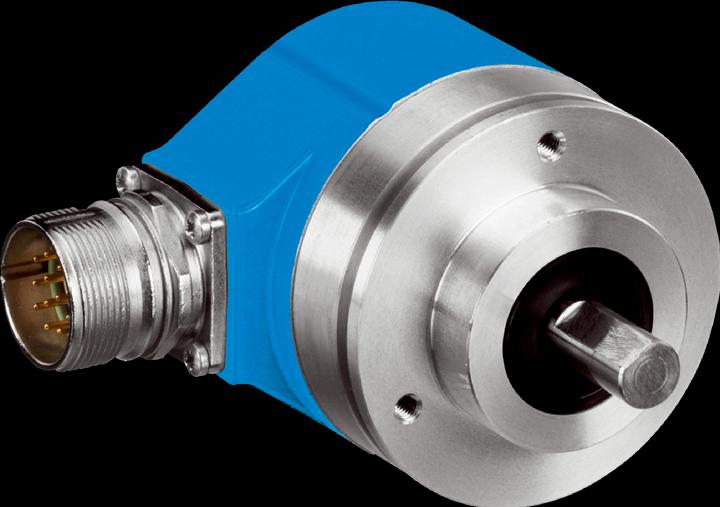 Immagine prodotto Sick Encoder assoluto, 8192 ppr, grigio, segnale SSI, tipo solido, albero da 10 mm