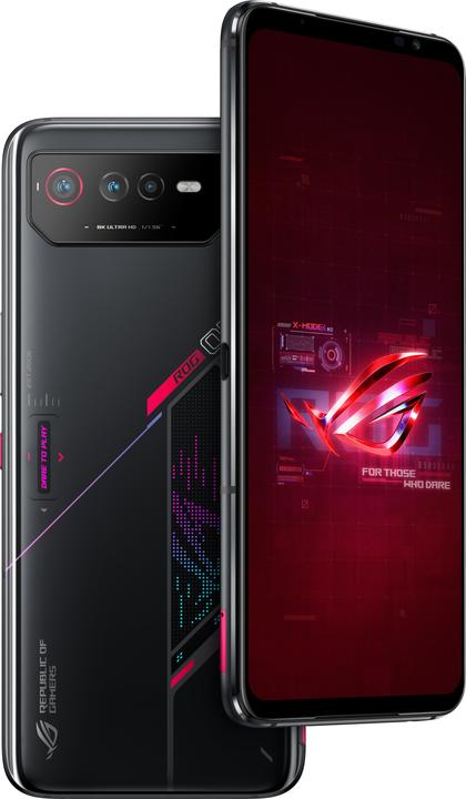 Actual product image ASUS ROG Phone 6 (512 GB, Phantom Black, 6.78", Dual SIM, 50 Mpx, 5G)