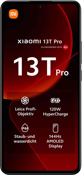 Actual product image Xiaomi 13T Pro (1000 GB, Black, 6.67", Dual SIM, 50 Mpx, 5G)