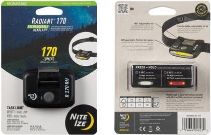 Produktbild Nite Ize Radiant 170 Rechargeable Headlamp (170 lm)