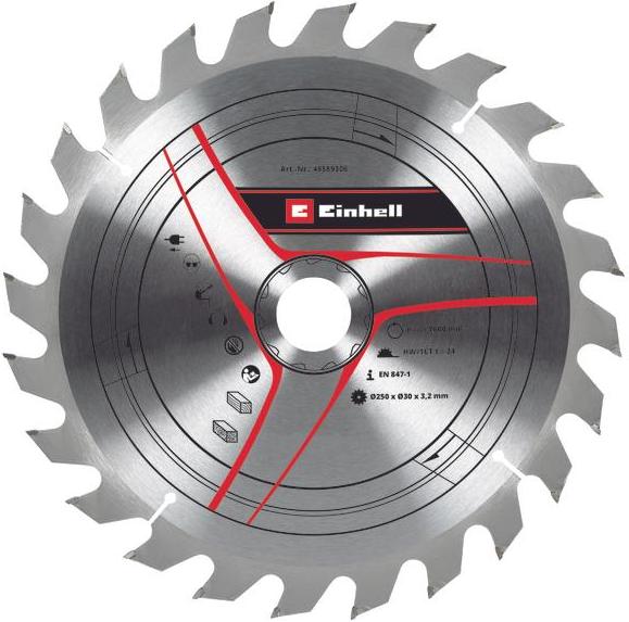 Actual product image Einhell Circular saw blade set