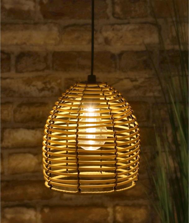 Produktbild Cepewa LED Outdoor Lampe Hängelampe Rattan