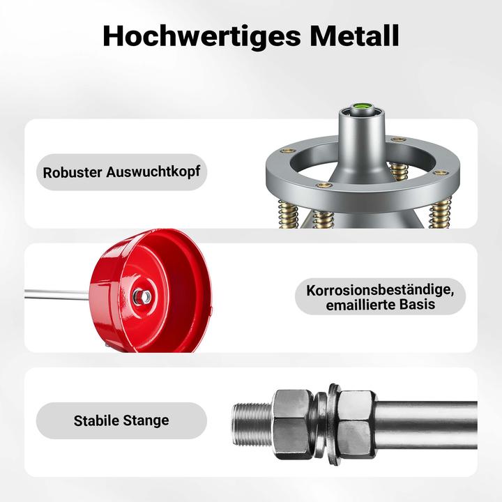 Produktbild Wiltec Mobile Reifenwuchtmaschine Auswuchtmaschine Reifenwuchtgerät Auto Reifen