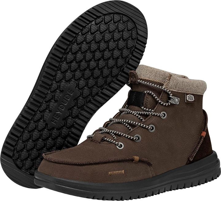 Actual product image Hey Dude Bradley Boot Leather (45)