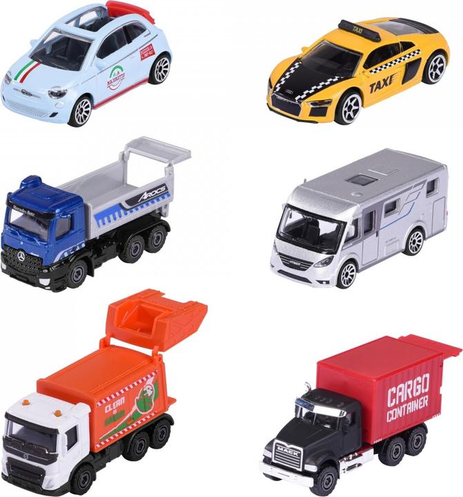 Produktbild Majorette City Assortment, 6-sort.