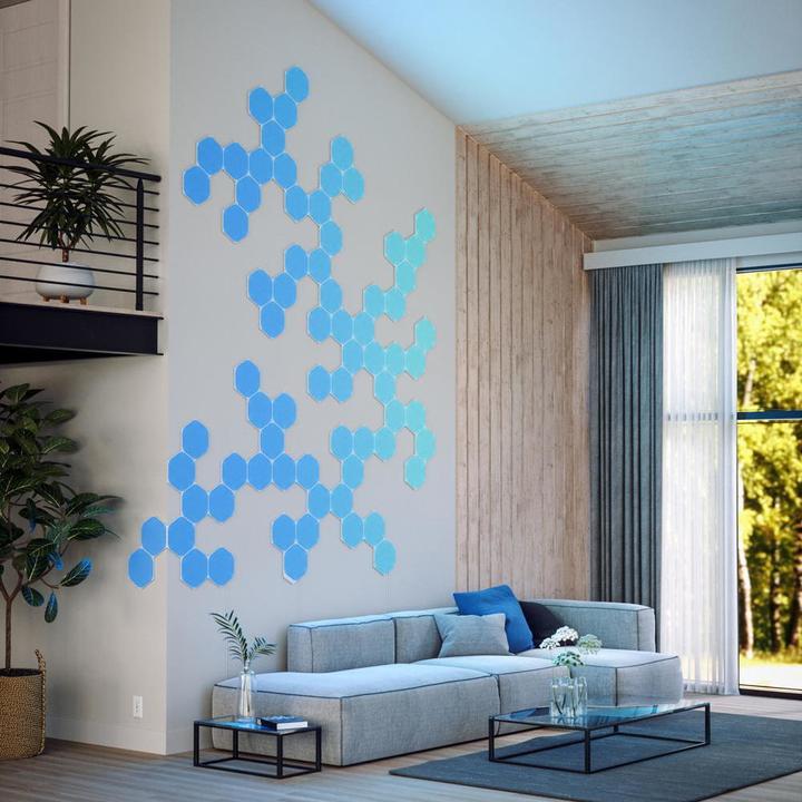 Actual product image Nanoleaf Shapes Hexagon Starter Kit (9x) (100 lm)