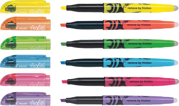 Actual product image Pilot FRIXION LIGHT - Highlighter (Multicoloured, 3.30 mm, 4 x)