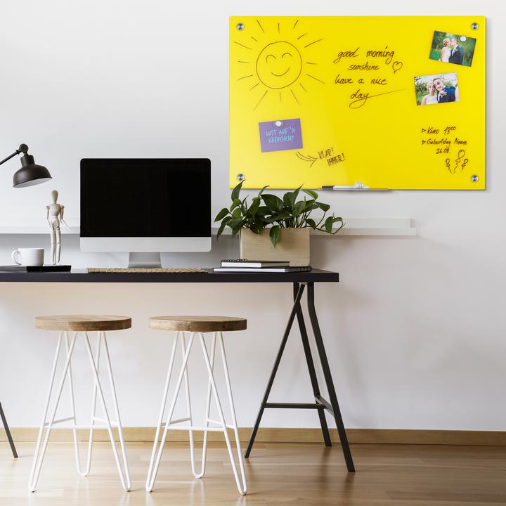 Produktbild Relaxdays Glas Magnettafel (90 x 6.5 x 60 cm)