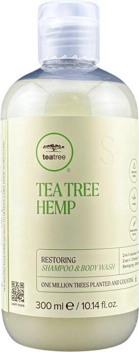Actual product image Paul Mitchell Tea Tree Hemp Restoring Shampoo & Body Wash 300 ml (300 ml, Liquid shampoo)