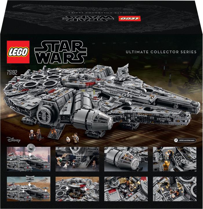 Actual product image LEGO Millennium Falcon (75192, LEGO Star Wars, LEGO Rare Sets)