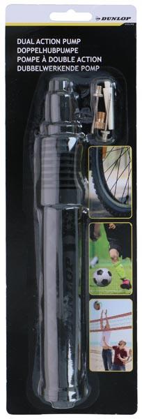 Actual product image Dunlop Bicycle pump dual action