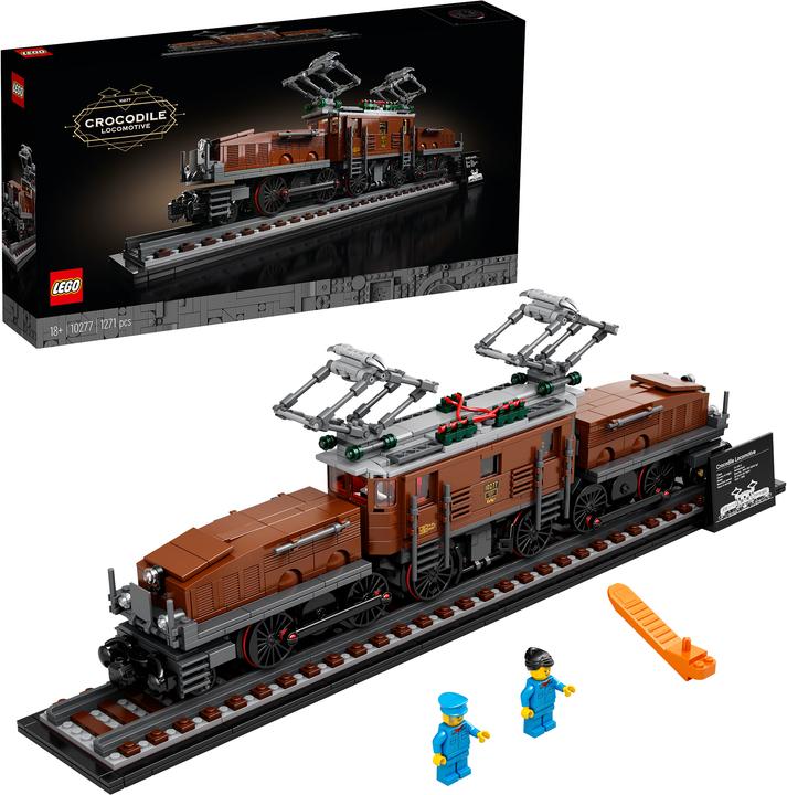 Image du produit LEGO La locomotive crocodile (10277, LEGO Icons)