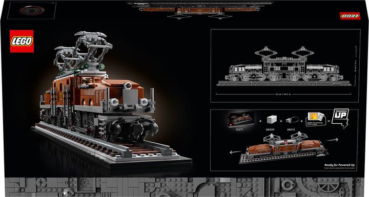 Image du produit LEGO La locomotive crocodile (10277, LEGO Icons)