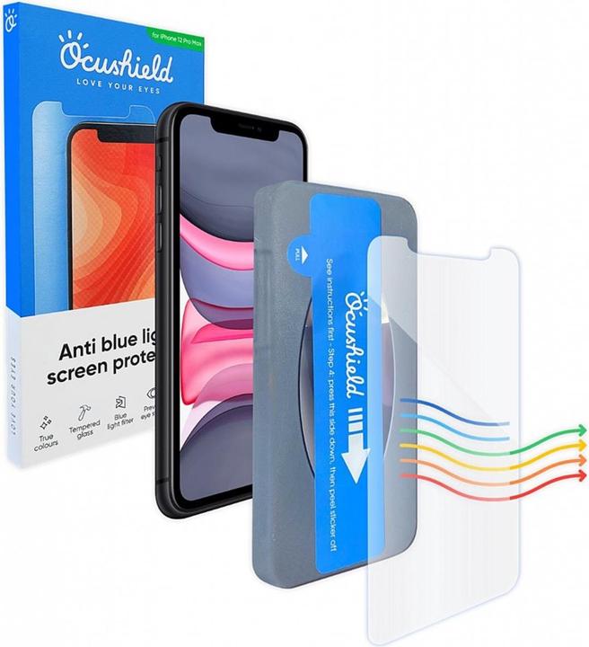 Produktbild Ocushield Anti Blue Light Screen Protector (1 Stück, Apple iPhone 12 Pro Max)