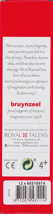 Actual product image Bruynzeel Colored pencil Colorexpress (Dark grey)