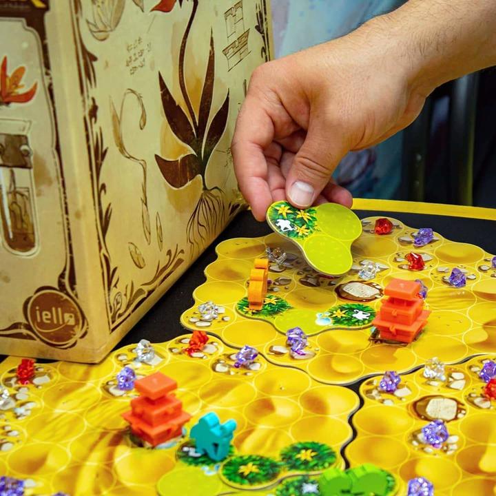 Actual product image Iello Connoisseur game Ishtar (German)
