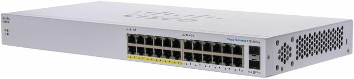 Actual product image Cisco PoE Switch CBS110-24PP-EU 24 Port (24 Ports)
