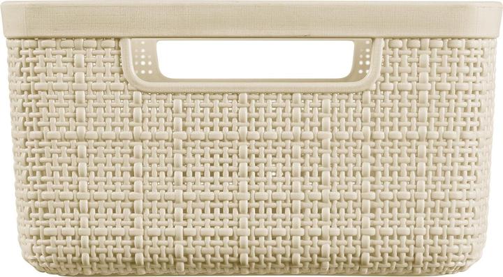 Actual product image Curver BASKET JUTE WHITE 245370 5L (1 x)