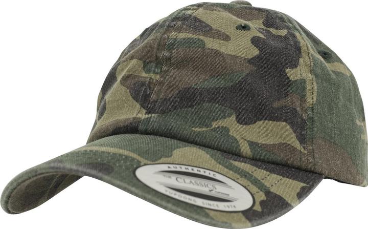 Flexfit Camo Wash Dad Kappe (One Size)