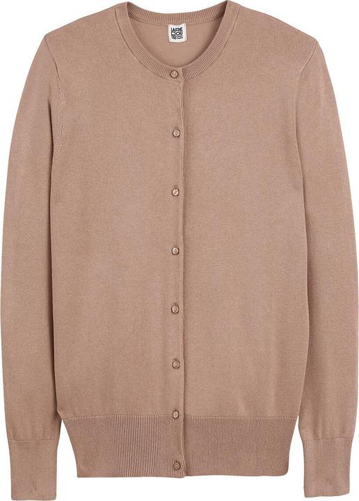 La Redoute Collections Cardigan mit rundem Ausschnitt (38)
