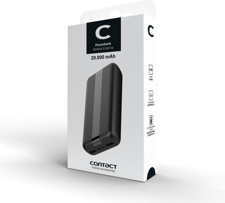 Produktbild Contact LCBA20000U02 (20000 mAh, 10.50 W, 74 Wh)