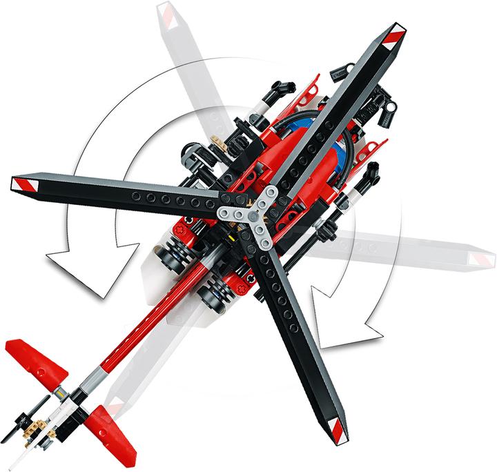 Actual product image LEGO Rescue helicopter (42092, LEGO Technic)