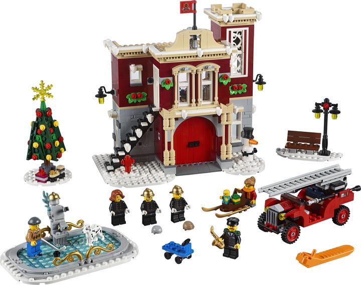 Produktbild LEGO Winterliche Feuerwache (10263, LEGO Creator Expert)