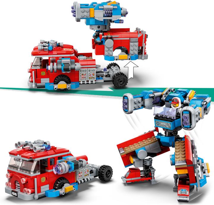 Image du produit LEGO Camion de pompiers fantôme 3000 (70436, LEGO Hidden Side)