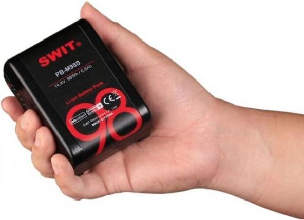 Produktbild Swit PB-M98S | 98Wh Pocket Mini High load Battery, V-Mount, also ideal for long term use or high pow (Kamera Akku)