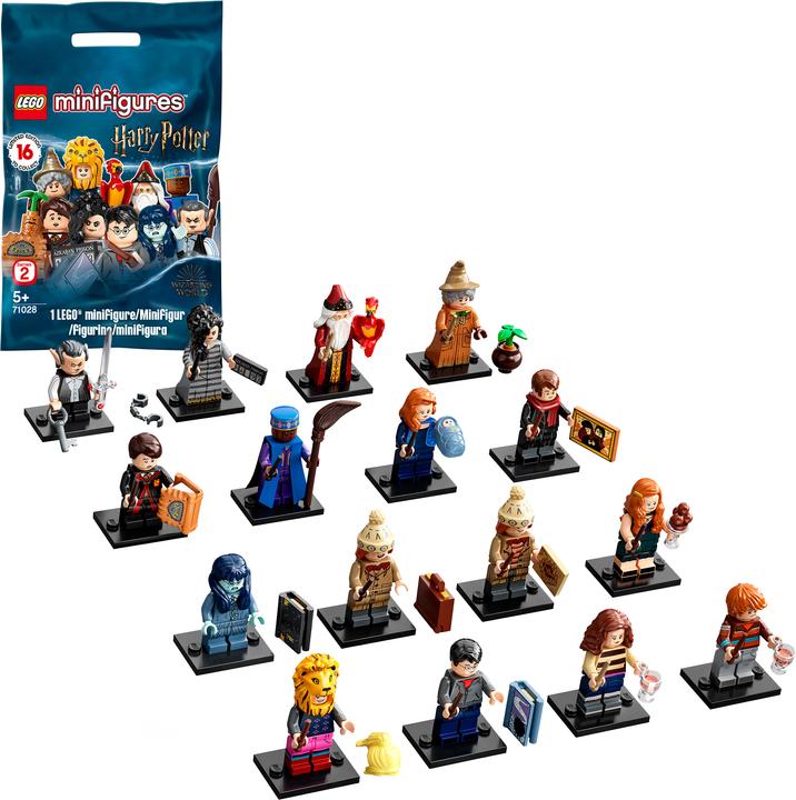 Produktbild LEGO Minifigures Serie 2 (71028, LEGO Harry Potter)