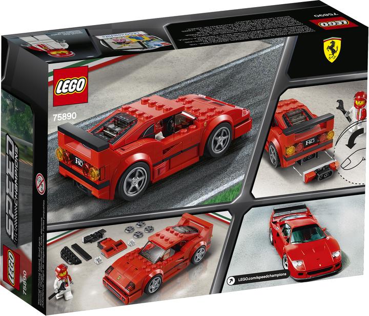 Produktbild LEGO Ferrari F40 (75890, LEGO Speed Champions)