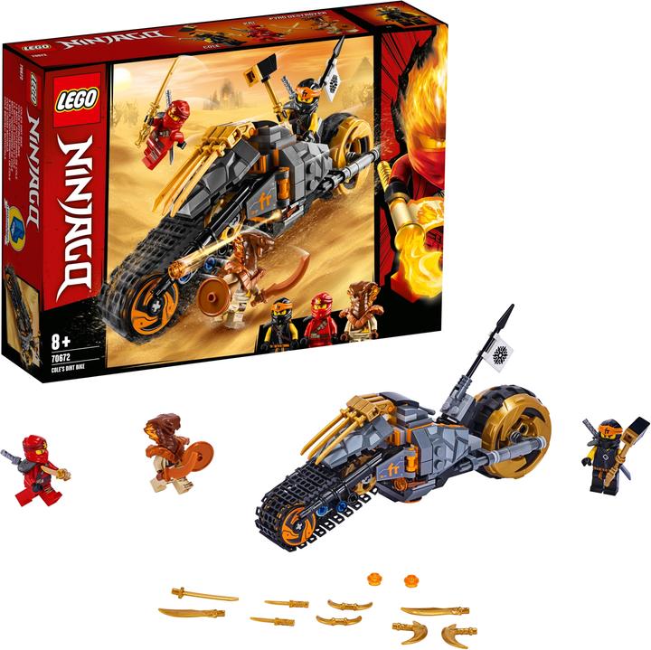 Produktbild LEGO Coles Offroad-Bike (70672, LEGO Ninjago)