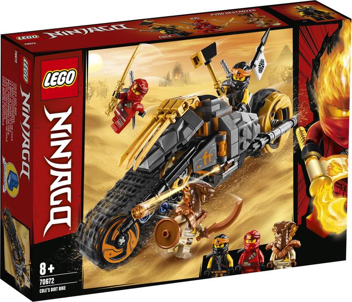 Produktbild LEGO Coles Offroad-Bike (70672, LEGO Ninjago)