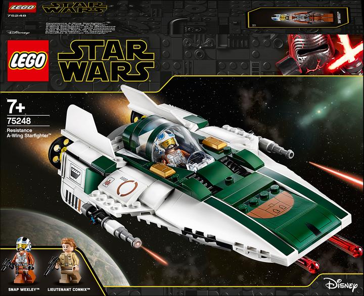 Produktbild LEGO Widerstands A-Wing Starfighter (75248, LEGO Star Wars)
