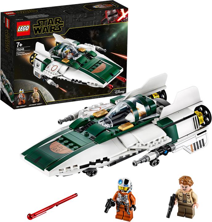 Produktbild LEGO Widerstands A-Wing Starfighter (75248, LEGO Star Wars)