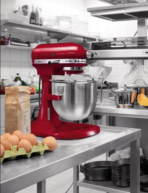 Produktbild KitchenAid 5KSM7591XEER Heavy Duty mit Schüsselheber (500 W)