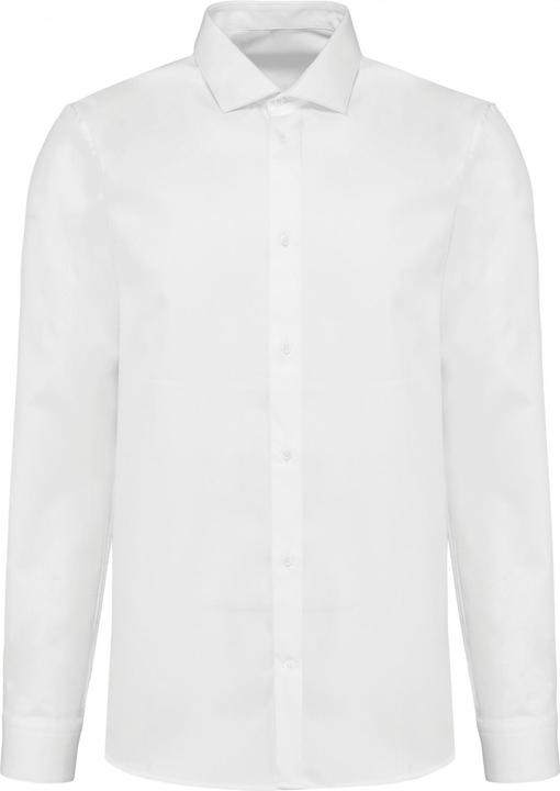 Kariban Langärmeliges Twill-Hemd