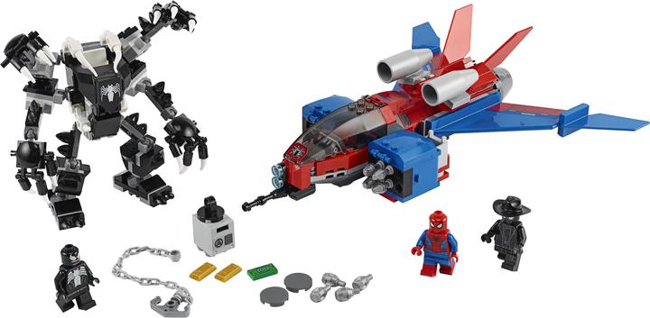 Actual product image LEGO Spiderjet vs. Venom Mech (76150, LEGO Marvel)