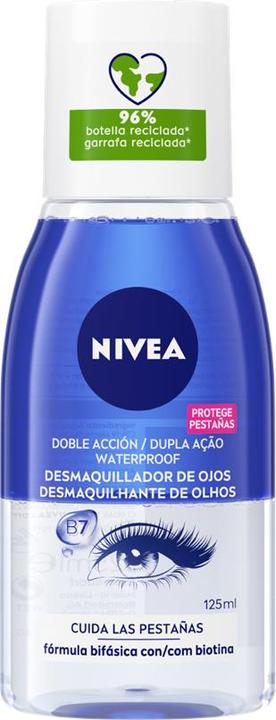Immagine prodotto NIVEA VISAGE desmaquillador ojos waterproof doble acción 125 ml (Struccante, 125 ml)