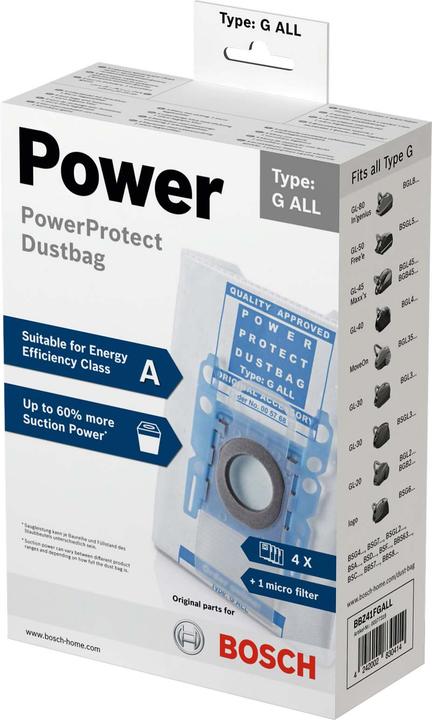 Bosch Hausgeräte PowerProtect Type G ALL, BBZ41FGALL (1 x)