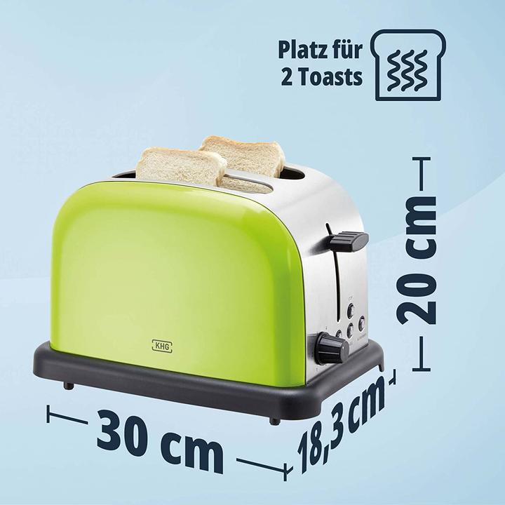 Produktbild KHG Lime (Grün)-edelstahlfarben-schwarz