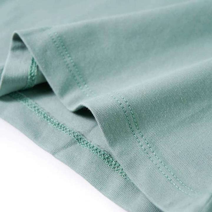 Immagine prodotto VidaXL Camicia da bambino a maniche lunghe verde menta 116,Materiale: 95 % cotone (116)