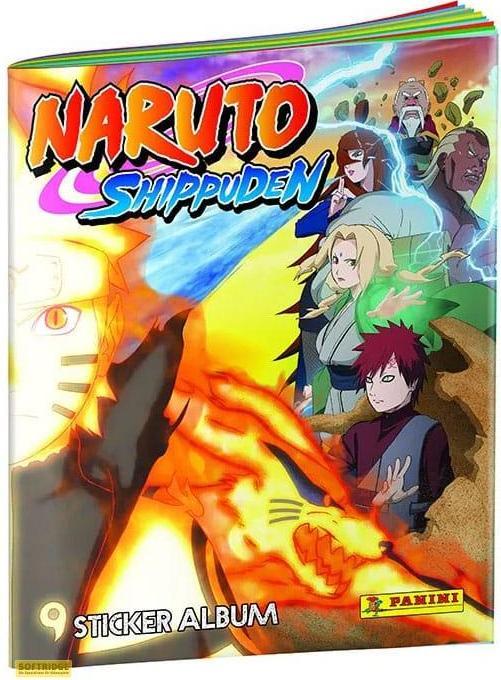 Image du produit Panini Naruto Shippuden Sticker Collection album pour stickers *ALLEMAND*