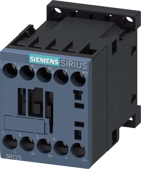 Actual product image Siemens Contactor, AC-3, 16A/7.5kW/400V, 2S+2Ö, DC 48V, 4-pole, screw connection 3RT25181BW40