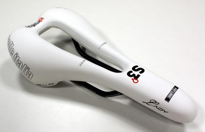 Selle Italia SLR Lady Flow Test S (ID Match S3), Mangan Rail, Test (45%Verkauf)