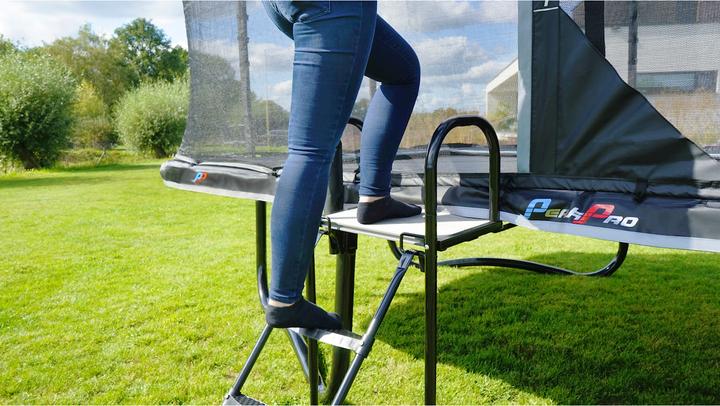 Actual product image Exit Trampoline platform with ladder XL