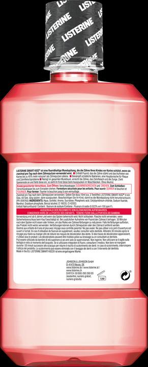 Productafbeelding Listerine Smart Kidz (500 ml, Mondwater)