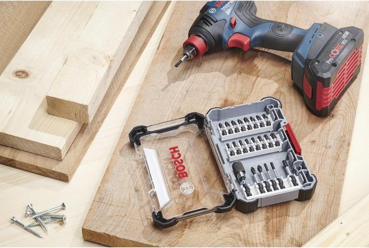 Produktbild Bosch Professional Zubehör 36-tlg. Impact Control Schrauberbit-Set (Kreuz Phillips PH M1, Kreuz Phillips PH M2, Kreuz Pozidriv PZ M2, Kreuz Phillips PH M3, Kreuz Pozidriv PZ M3)