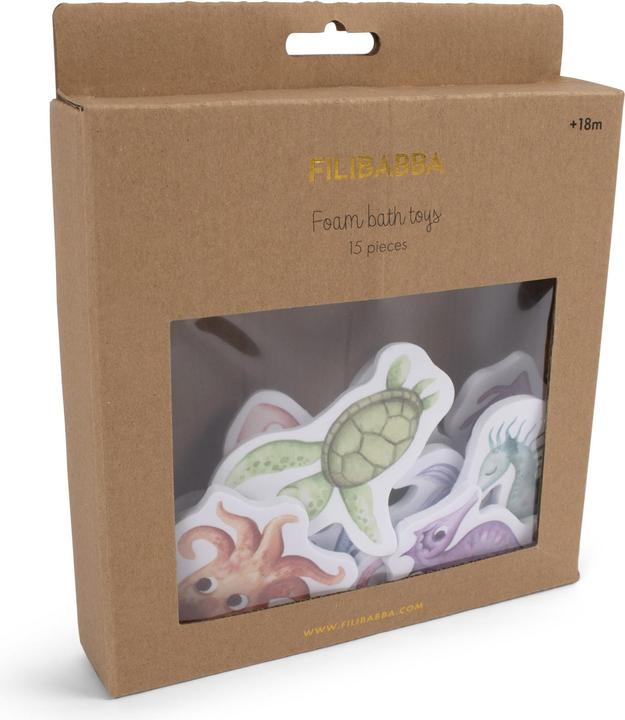 Actual product image Filibabba Foam bath toys - Under the sea