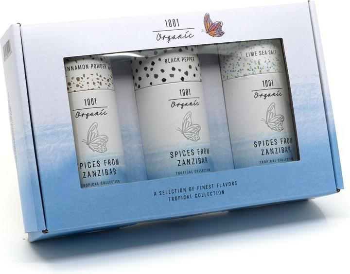 Image du produit 1001 Organic Set cadeau d'épices Basic Tropical (160 g)